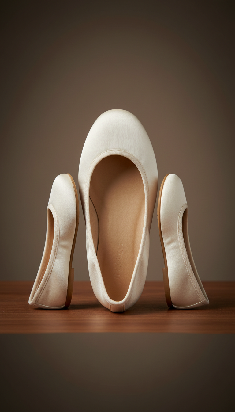 Women's Ivory Mist Ballet Flat